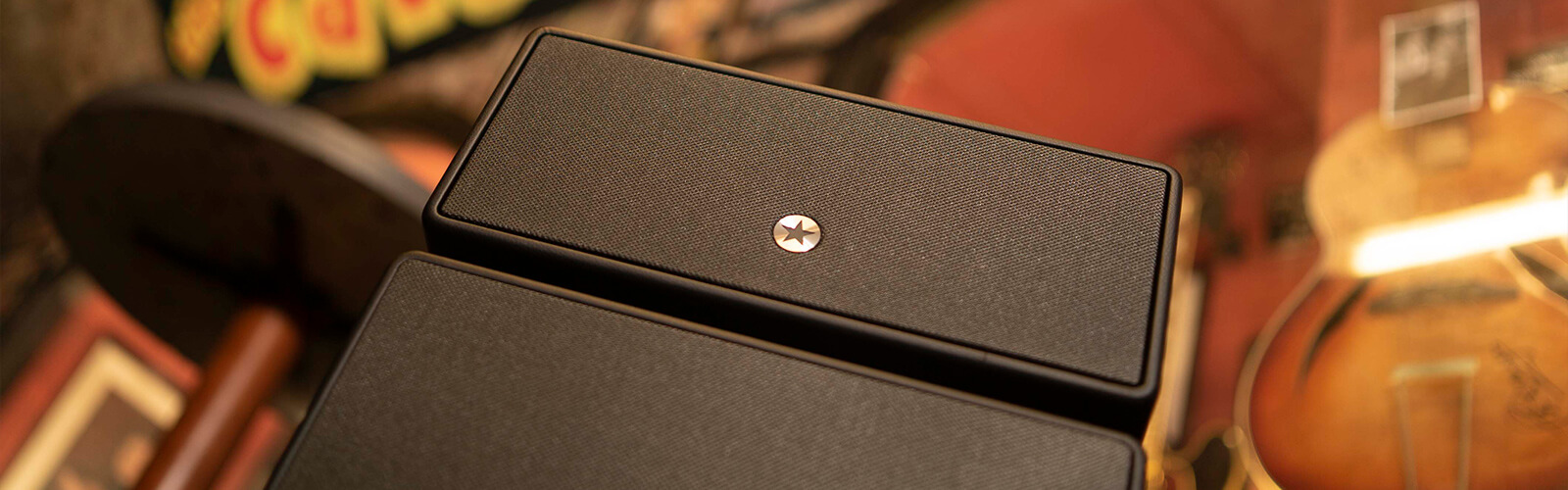 close up of Blackstar Drumfire Edition wireless Bluetooth speaker